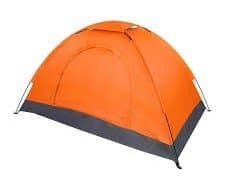 4-Person Dome Camping Tent - Orange - Photo 1