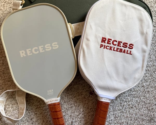 Recess Pickleball Paddles with Carry Case