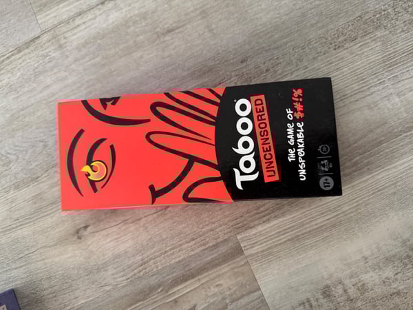 Taboo Uncensored Board Game